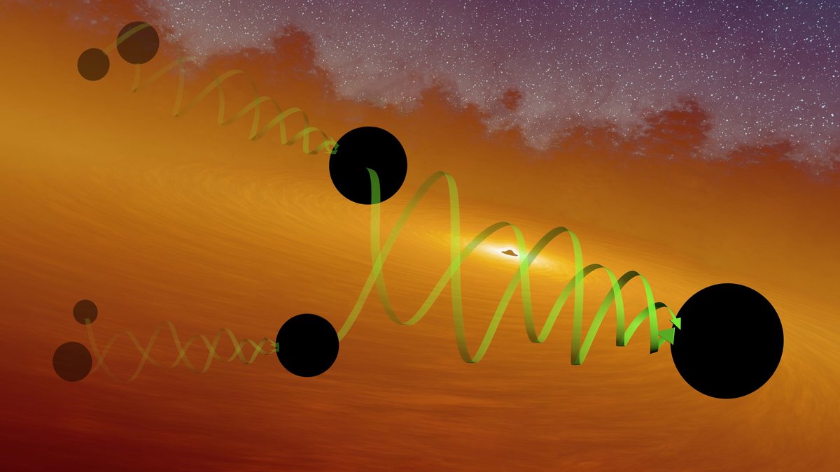 Some black holes have had a past life